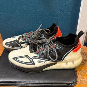 Size US 11 - Tony Stark adidas Marvel x ZX 2K Boost Stark Industries - White